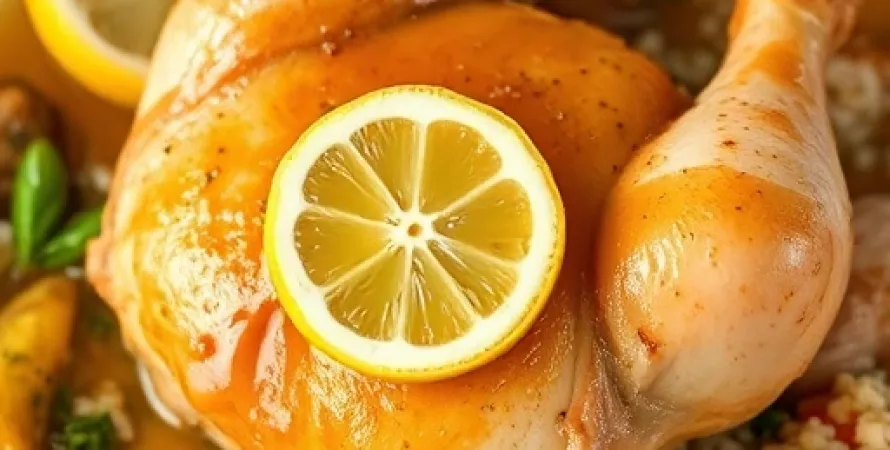 Poulet au citron et au soda