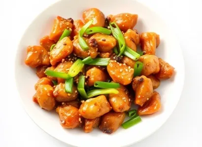 Poulet au pois Szechuan