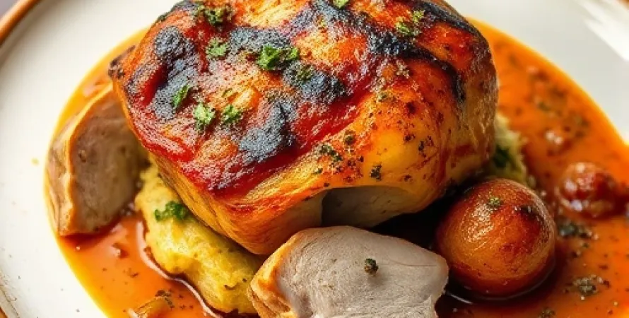 Poulet au chipotle caramélisé