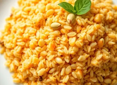 Riz Pilaf à l'Orange