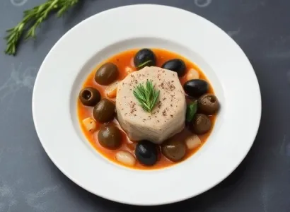 Daube de veau aux olives et ouzo