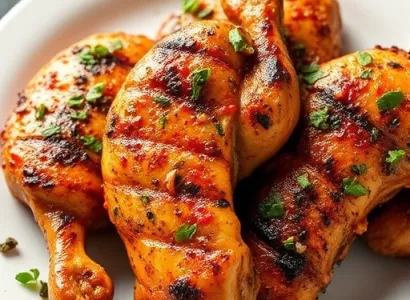 Poulets aux épices grillés