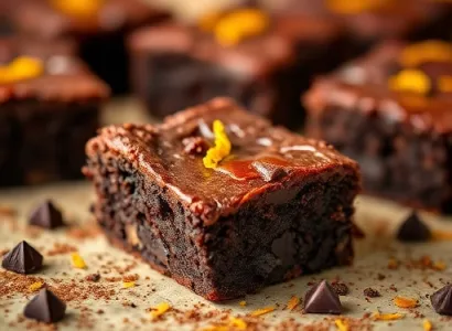 Brownies à l'orange