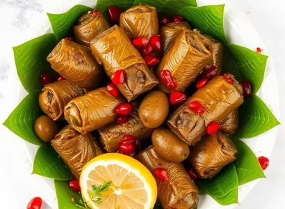 Dolma de feuilles de vigne