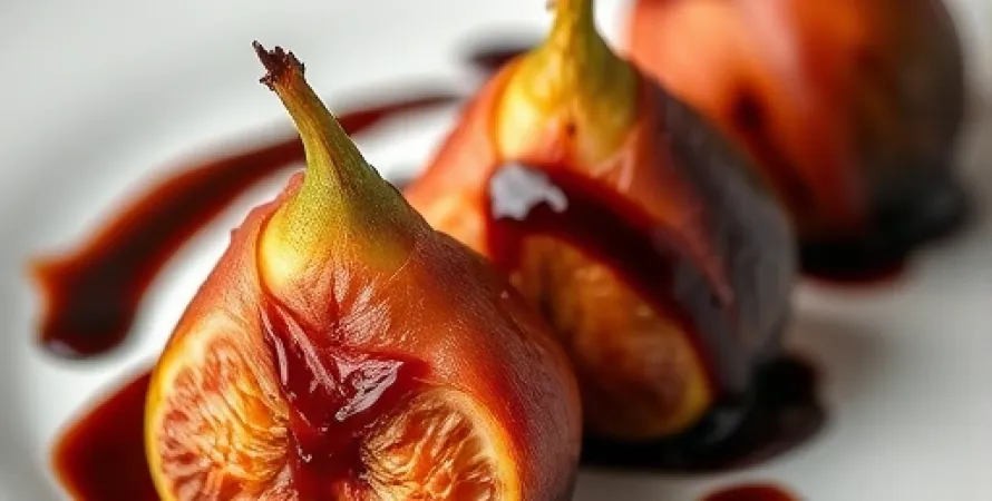 Figues enrobées de jambon de pays