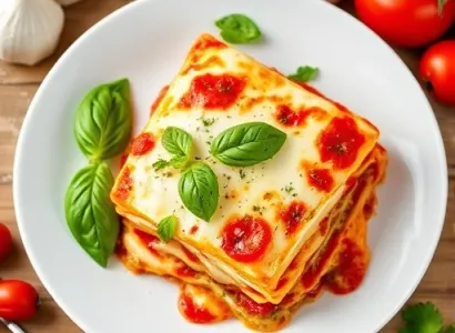 Lasagne au saucisson italien