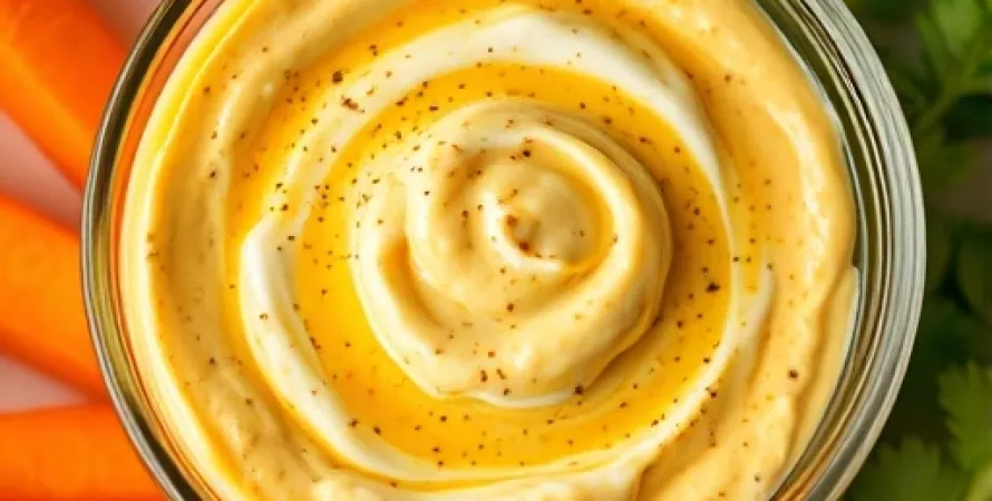 Dip crémeux au curry