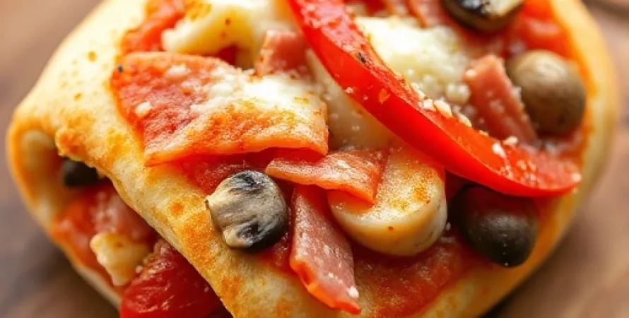 Pizza Rouleaux Faciles