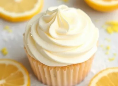 Crème au citron au fromage à la crème