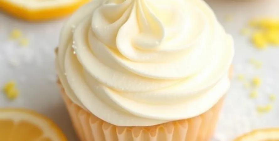 Crème au citron au fromage à la crème