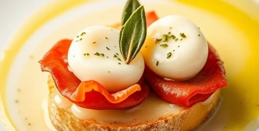 Crostini au prosciutto et sauge