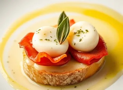 Crostini au prosciutto et sauge