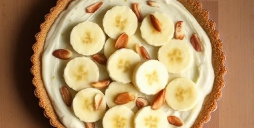 Tarte aux bananes vegan