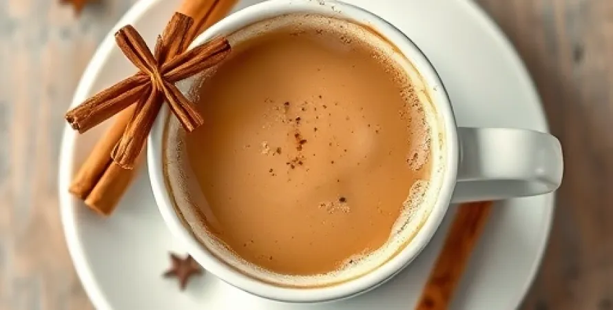 Café pakistanaise au canelle et cardamome