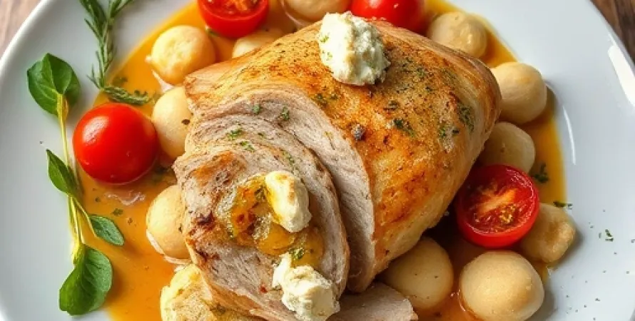Poulet Florentine aux Tomates Séchées