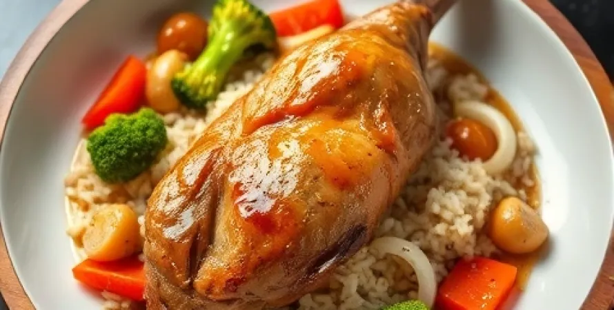 Poulet au wok avec légumes