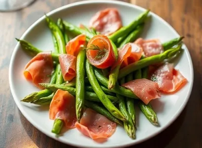 Haricots verts au prosciutto