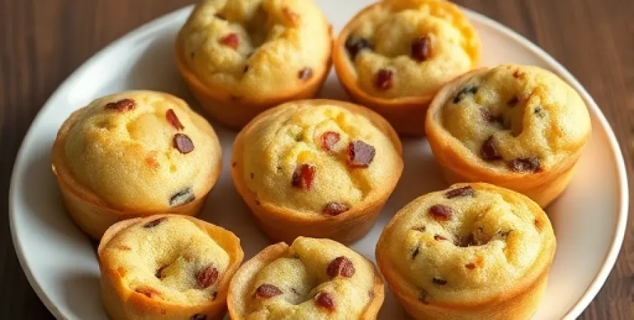 Muffins aux mures au micro-ondes