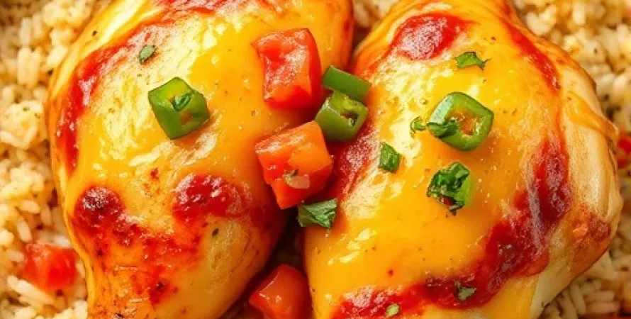 Cuisses de poulet au fromage et piments