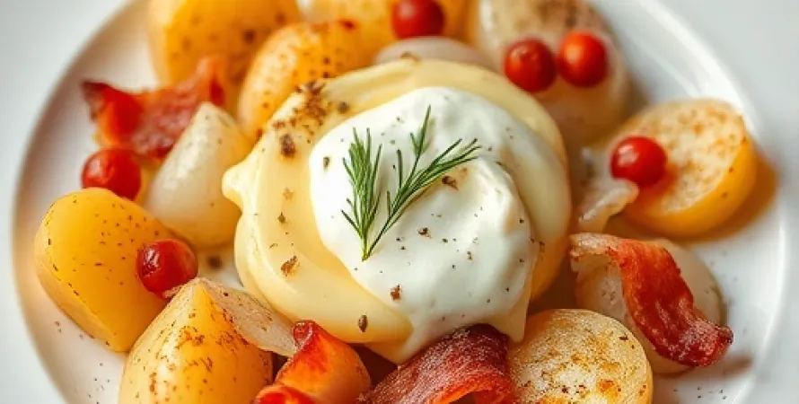 Potage de maïs et poivrons fumés