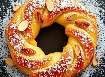 Kringles aux amandes