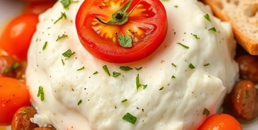 Tartine feta et tomate