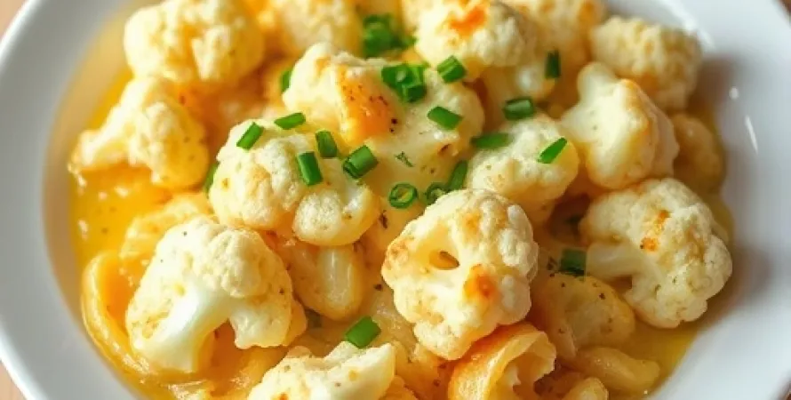Sauce fromage aux fleurs de cauliflower