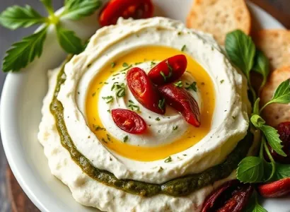 Dip italien couche par couche