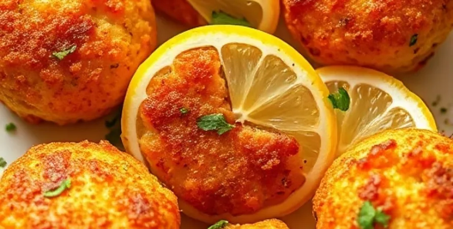 Croquettes de saumon rose