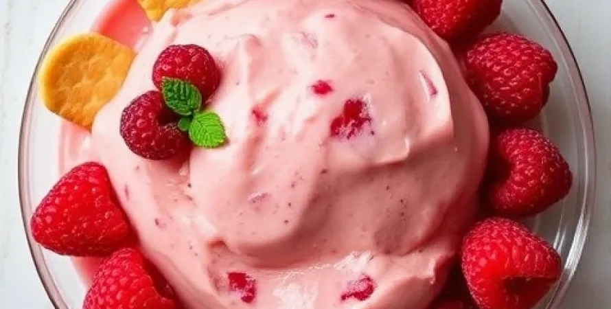 Sorbet aux framboises