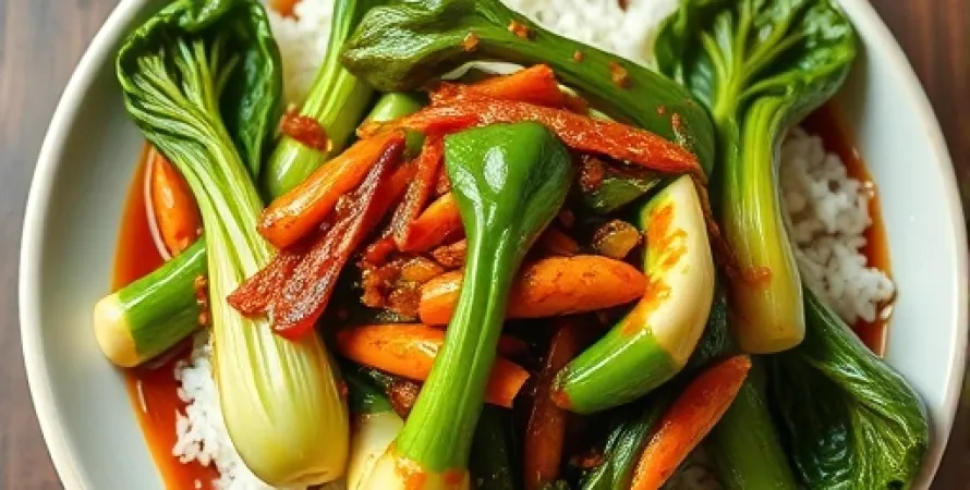 Bok choy sauté