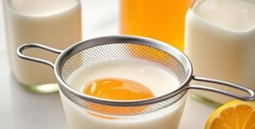 Lait au miel pour bébé