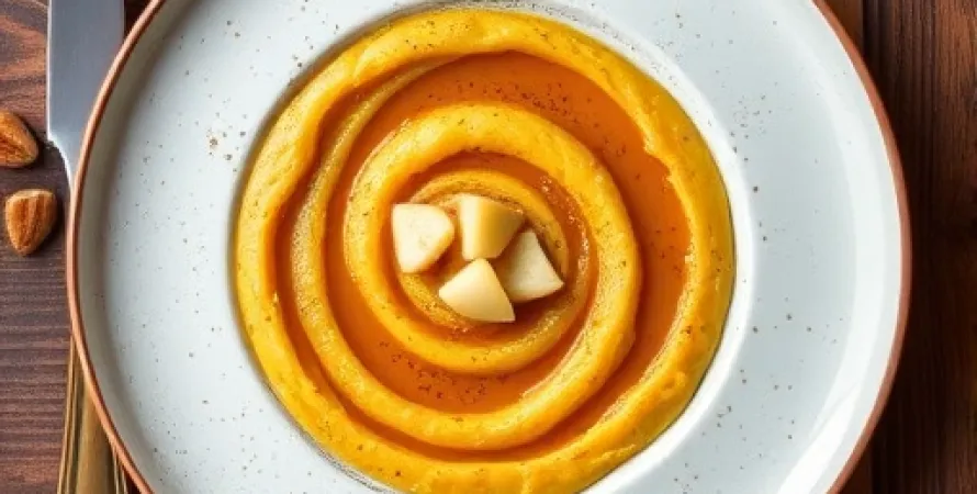 Purée de courge au sirop d'érable