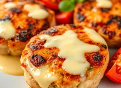 Pattes de poulet au fromage