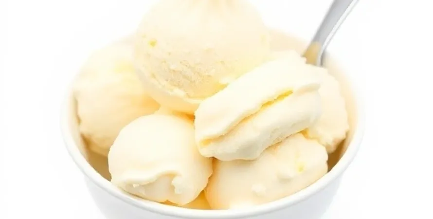 Glace à la vanille