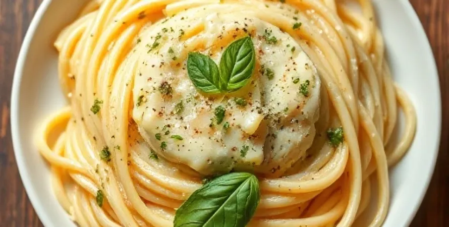 Pâtes au fromage créme