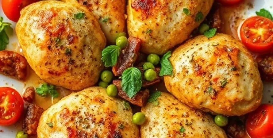 Pâtes au poulet et au ras el hanout