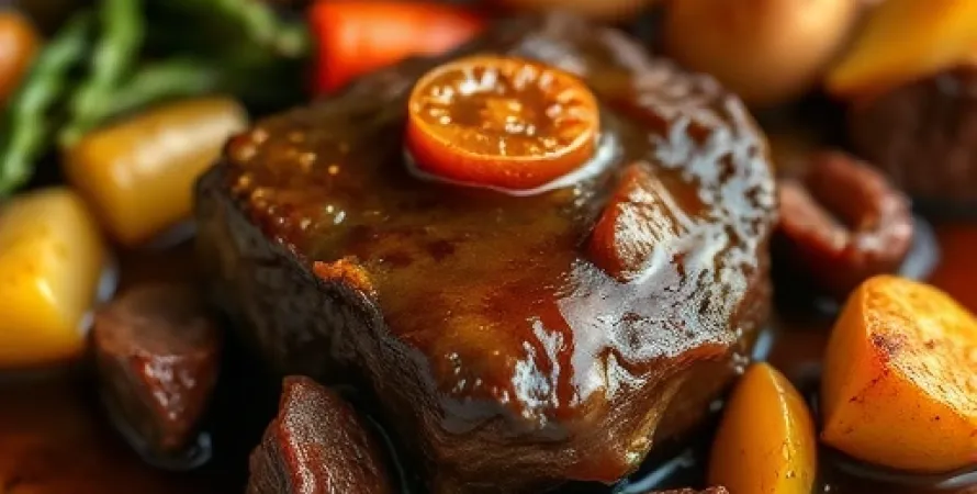 Bœuf braisé au whisky