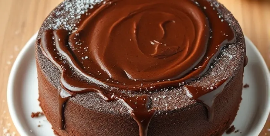 Gâteau au chocolat fait maison