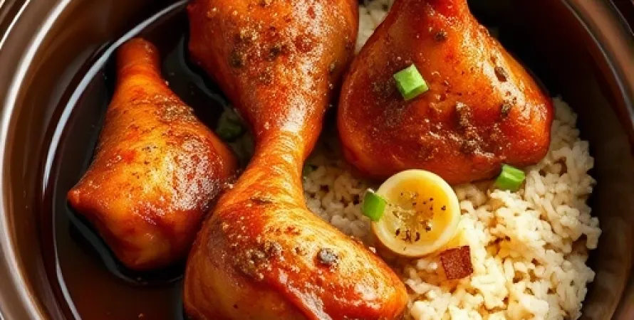 Poulet oriental au crock-pot