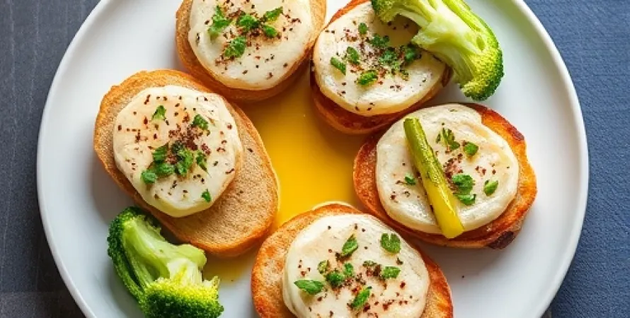 Tartines de thon aux épis de maïs