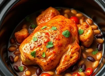 Poulet mexicain au slow cooker
