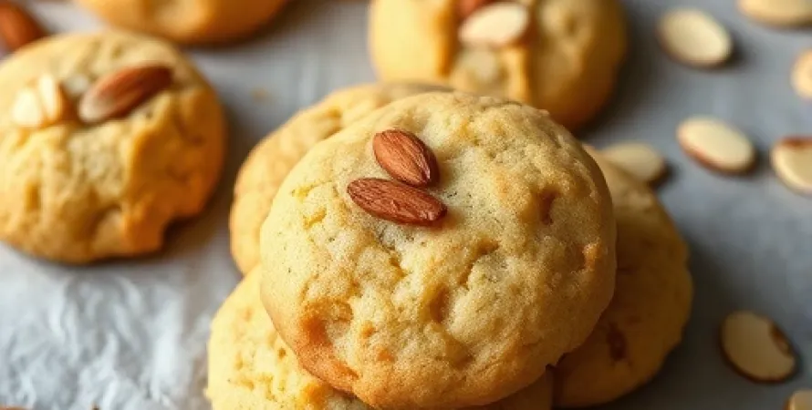 Cookies au beurre et amandes
