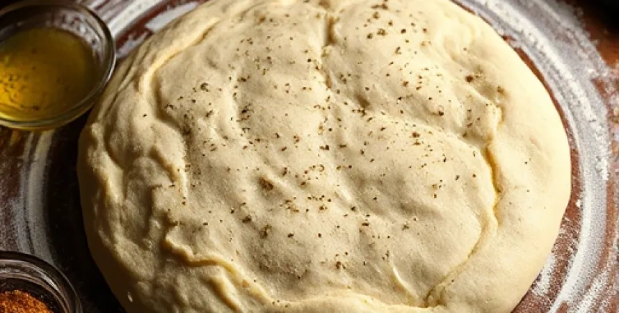Pâte à pizza au levain