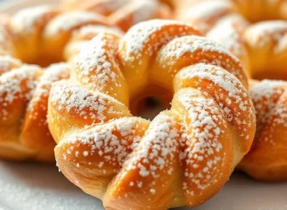 Kringler aux sucre