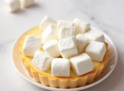 Tarte aux marshmallows