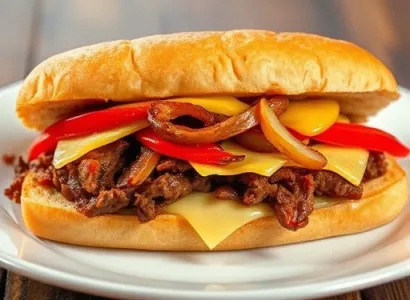 Sandwich boeuf fromage