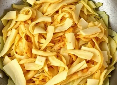 Chou sauté au raifort
