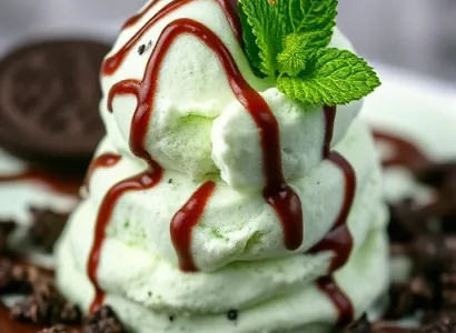 Tarte à la menthe