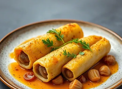 Saucisses anglaises en pâte feuilletée